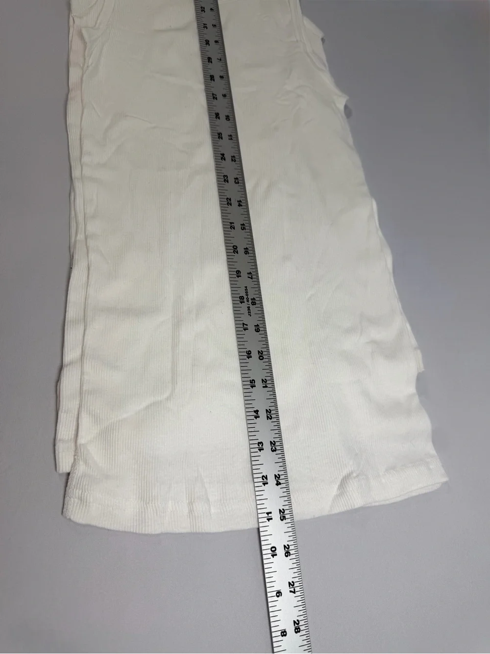 Wonder Nation Kids (Boy) White Ribbed Tank Tops - Set of‎ 3 Size XXL (18)